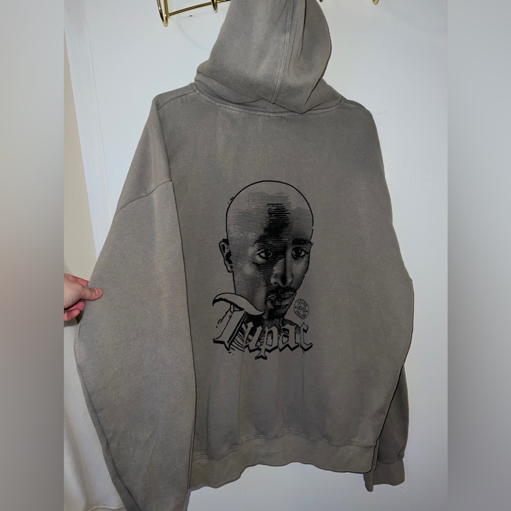 TUPAC CROSS COLOURS HOODIE